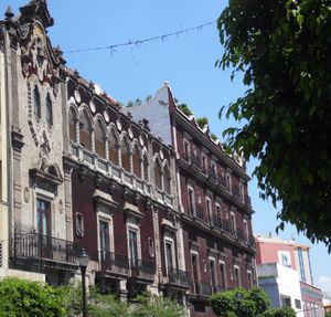 역사 지구의 거리