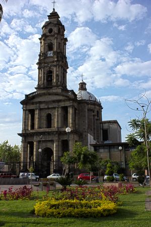 1899년에 건설된 산 호세 데 그라시아 교회 (San José de Gracia Church)