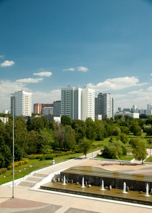 미클루호-막클라야 거리에 있는 러시아 국립 민족 우호 대학교 기숙사