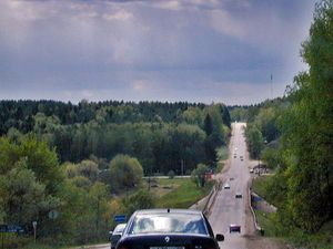 모스크바를 둘러싼 소규모 고속도로 순환선