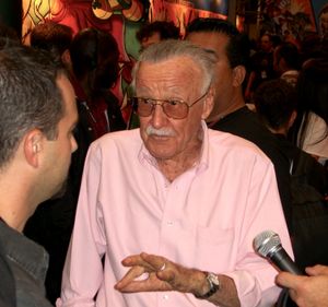 2011년 뉴욕 코믹콘에서 스탠 리