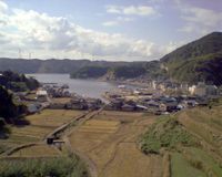 가리야 항의 어촌 풍경