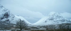 겨울의 글렌코; 학살 당시와 비슷한 상황이었을 것이다