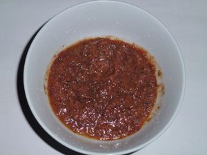 베트남 탕호아성의 새우젓