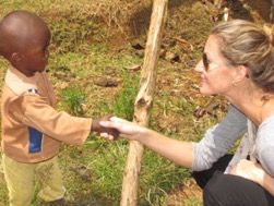 2010년 유엔과 함께한 지젤 번천