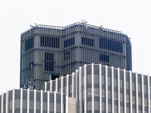 조명 시스템의 근접 사진