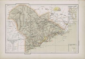 1909년 빈투언성 지도