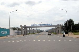 벤깟 시의 미푹3(Mỹ Phước 3) 산업단지