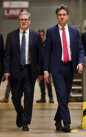 2024년 10월 키어 스타머 총리와 밀리밴드