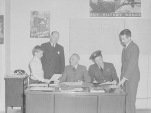 승리채권 판매 현장(몬트리올, 1943)