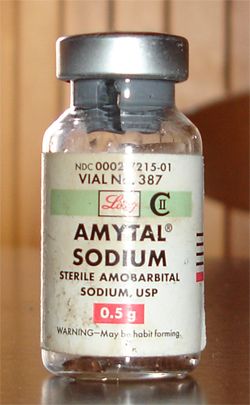 조단의 진술을 받아내는데 사용된 'AMYTAL SODIUM'