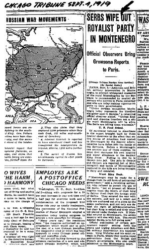 1919년 시카고 트리뷴