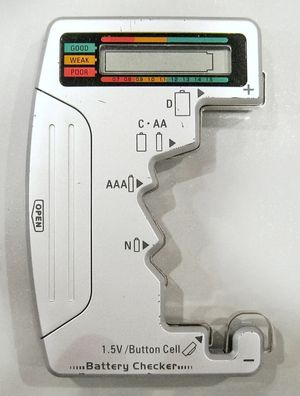 전지 전압을 확인하는 장치