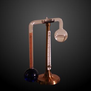 1850년경 스위스 카펠러에서 제작된 것으로 추정되는 건습구 습도계