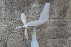 풍차식 풍향풍속계(요코하마 지방기상대 설치)