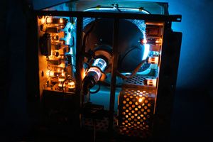 1960년대 소련 TV 세트(뒷면 사진)