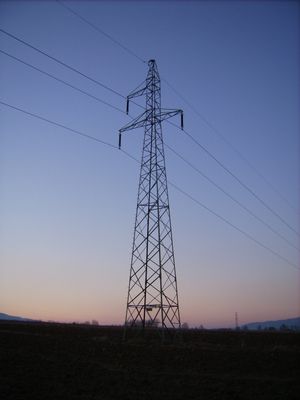 단일회로 삼상 송전선