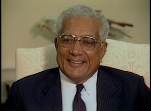 1984년 미국을 방문한 마라