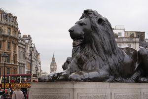 넬슨 기둥의 사자상