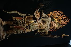 광목천왕상. 일본 조루리지