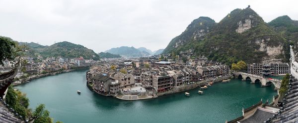 전위안 구시가지 파노라마