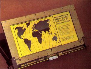 1984년 Brown Boveri가 제작한 초기 STN LCD