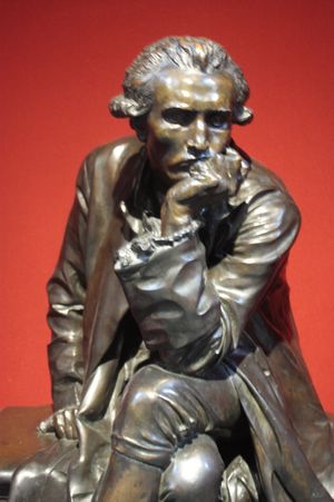 쥘 달루(Jules Dalou)가 1866년에 그린 앙투안 라부아지에 초상화