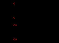코엔자임 Q의 유비퀴논 형태(Q)에서 환원된 유비퀴놀 형태(QH2)로의 환원.