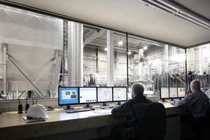 벨기에 뢰셀라르에 위치한 활성탄 재활성화 센터.