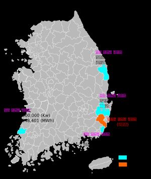 대한민국의 원자력 발전소