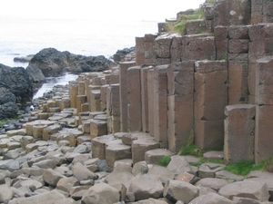 북아일랜드에 있는 자이언츠커즈웨이(Giant's Causeway)를 이루는 주상절리