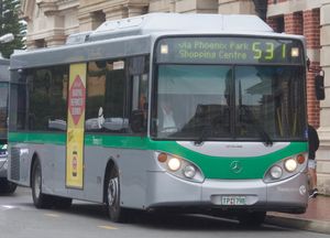 메르세데스-벤츠 O 405 NH에 사용된 팬터그래프 와이퍼(그림 6)