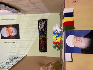 베이트 잔의 바하 알-딘 마캄 내부