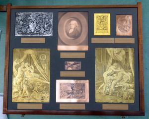 대영 박물관(British Museum)의 초기 에칭 인쇄판