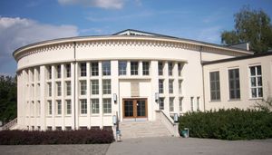 리비히거리 해부학 강의실, 1953년 건설(2007년 촬영)