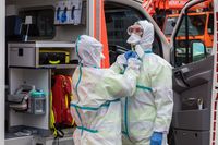 의료용 고글의 한 예