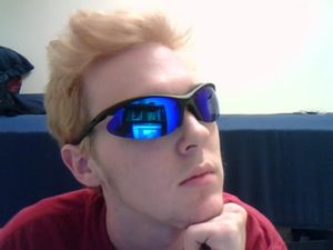 거울 반사형 랩어라운드 선글라스