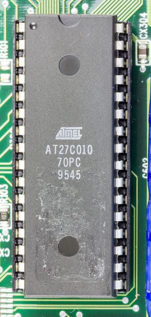 애트멜(Atmel) AT27C010 - OTP EPROM