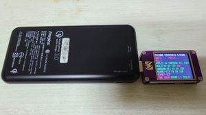 휴대용 전자기기 배터리 충전 검사용 USB 전원 멀티미터