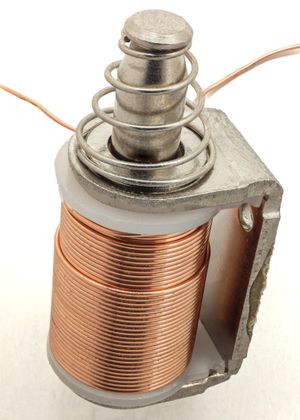 캐논 AF-10 Date 구형 카메라 셔터 구동 코일.