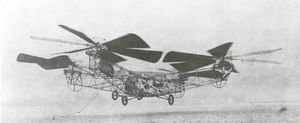 드 보테자 헬리콥터(de Bothezat helicopter), 1923년 사진
