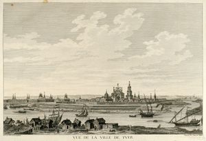 18세기 트베르 전경