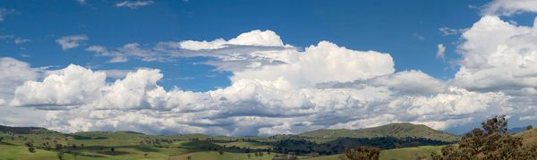 발달하는 적운 (오스트레일리아 빅토리아주)