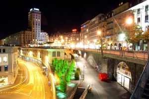 그랑퐁 거리에서 바라본 전망