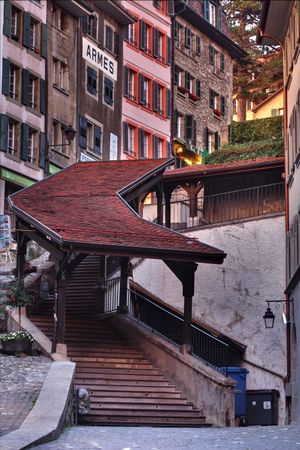 구시가지의 계단 (escaliers du marché)