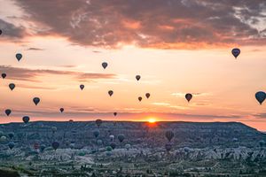 카파도키아(Cappadocia) 일출과 열기구