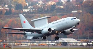 보잉 737 AEW&C 피스 이글 (코드 13–001), 미국 워싱턴주 시애틀에서 촬영한 튀르키예 공군 소속 항공기