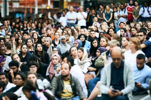 멜버른에서 열린 추모식
