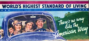 킴멜(Kimmel)과 호크실드(Hochschild)에 따르면, 마땅히 받아야 할 상향 이동의 미국식(American way)은 많은 미국인들이 트럼프 지지자들 사이에서 공통적으로 가지고 있는 "심오한 이야기(deep story)" 속에 묘사된 힘들 때문에 박탈당했다고 느끼는 약속이다.