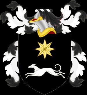 르네 로베르 카벨리에 드 라 살의 문장